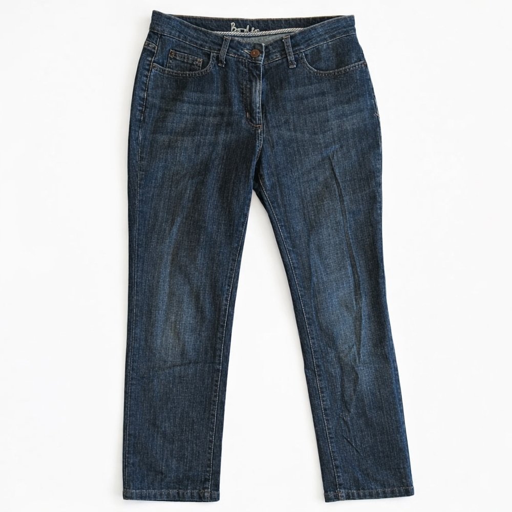 Boden Women's Jeans • Size 8R • Dark Wash Straight Leg Denim